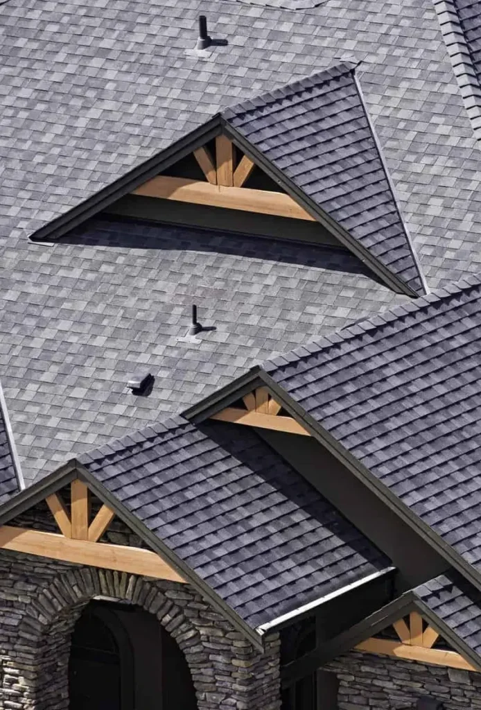 image of a shingle roof