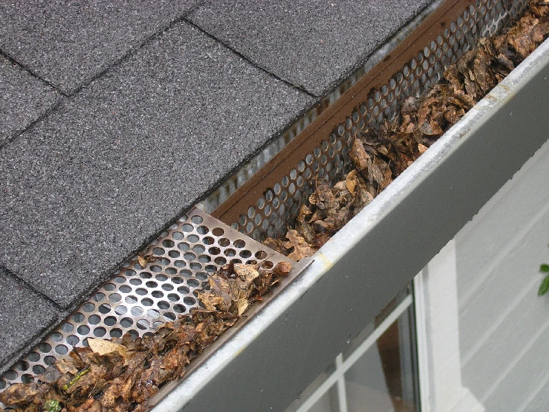 Image of a roof gutter in Cary, NC